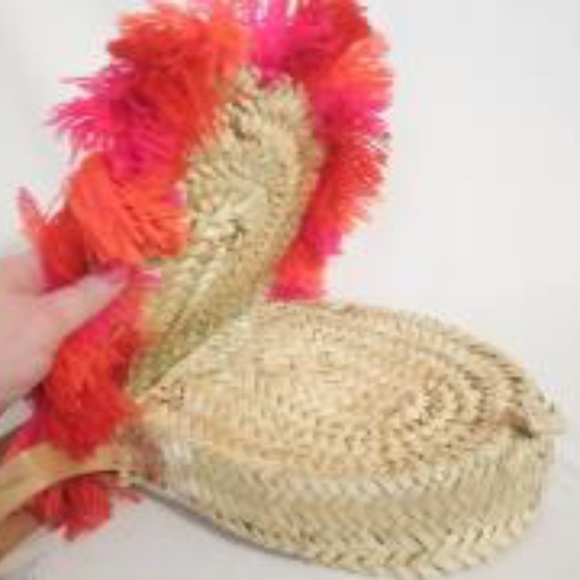 Soeur Du Maroc Tassel Straw Crossbody - Picture 4 of 8